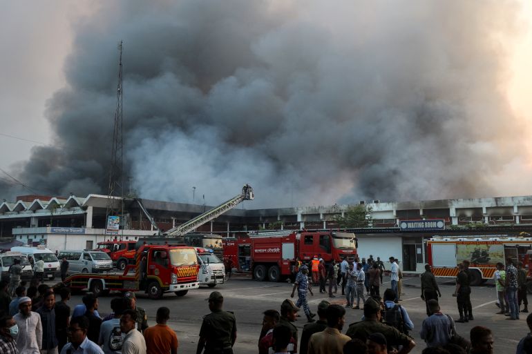 bangladesh garment exporters fear 1bn losses after huge airport fire 405031a